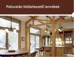 Poliuretán felület-kezelő termékek